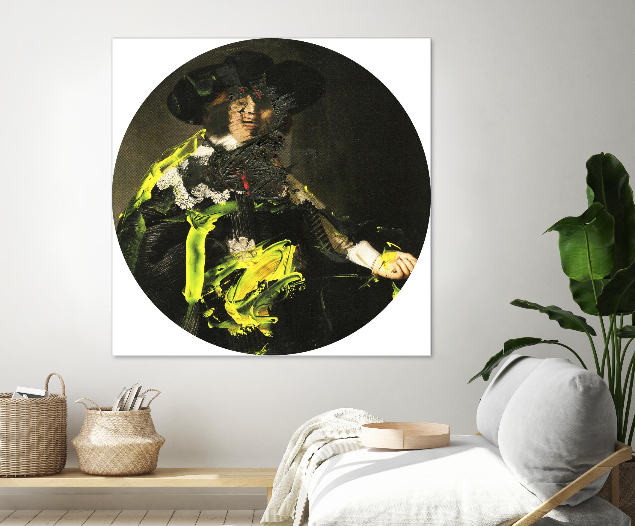 Yellow Vanguard I by PI Studio on GIANT ART - brown contemporary