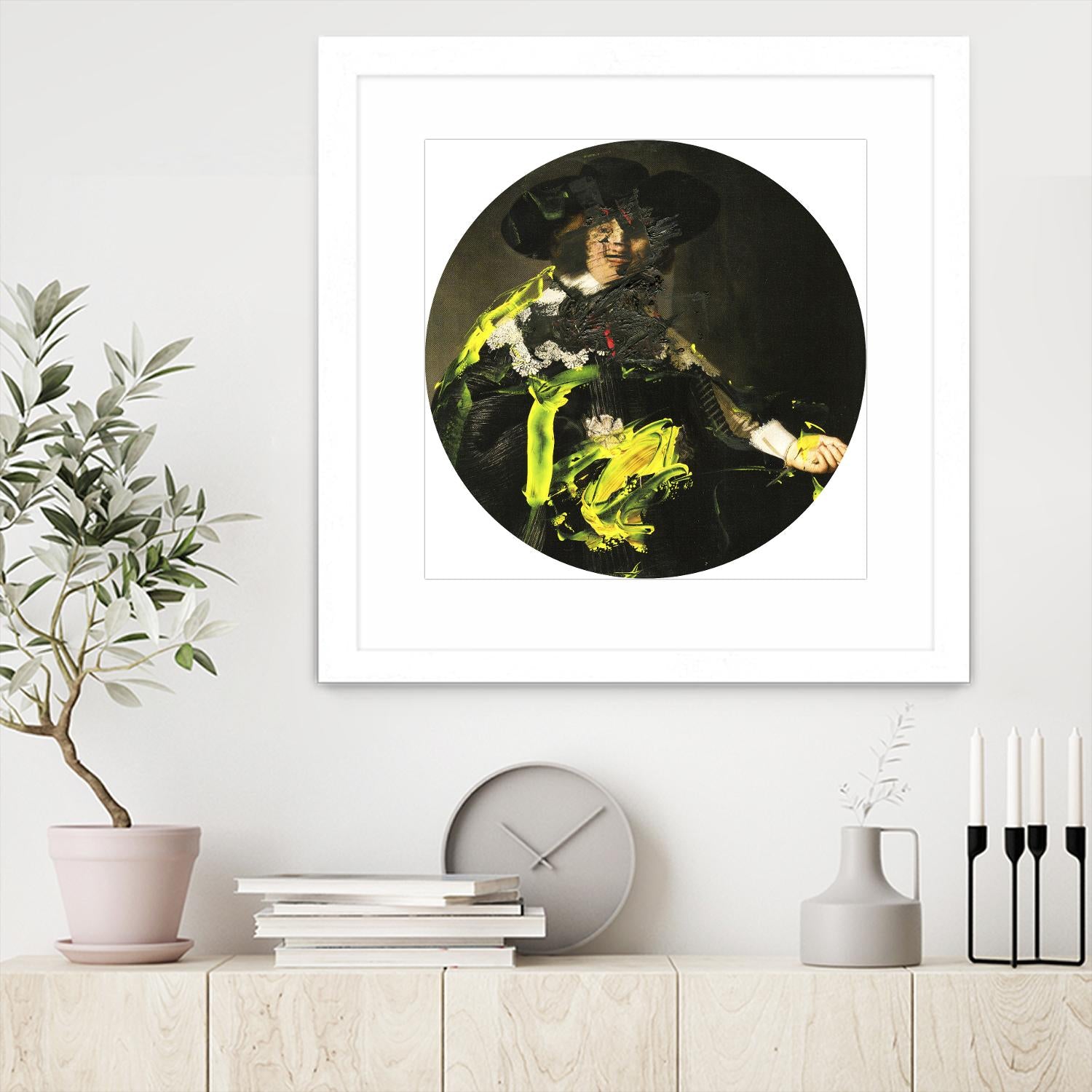 Yellow Vanguard I by PI Studio on GIANT ART - brown contemporary