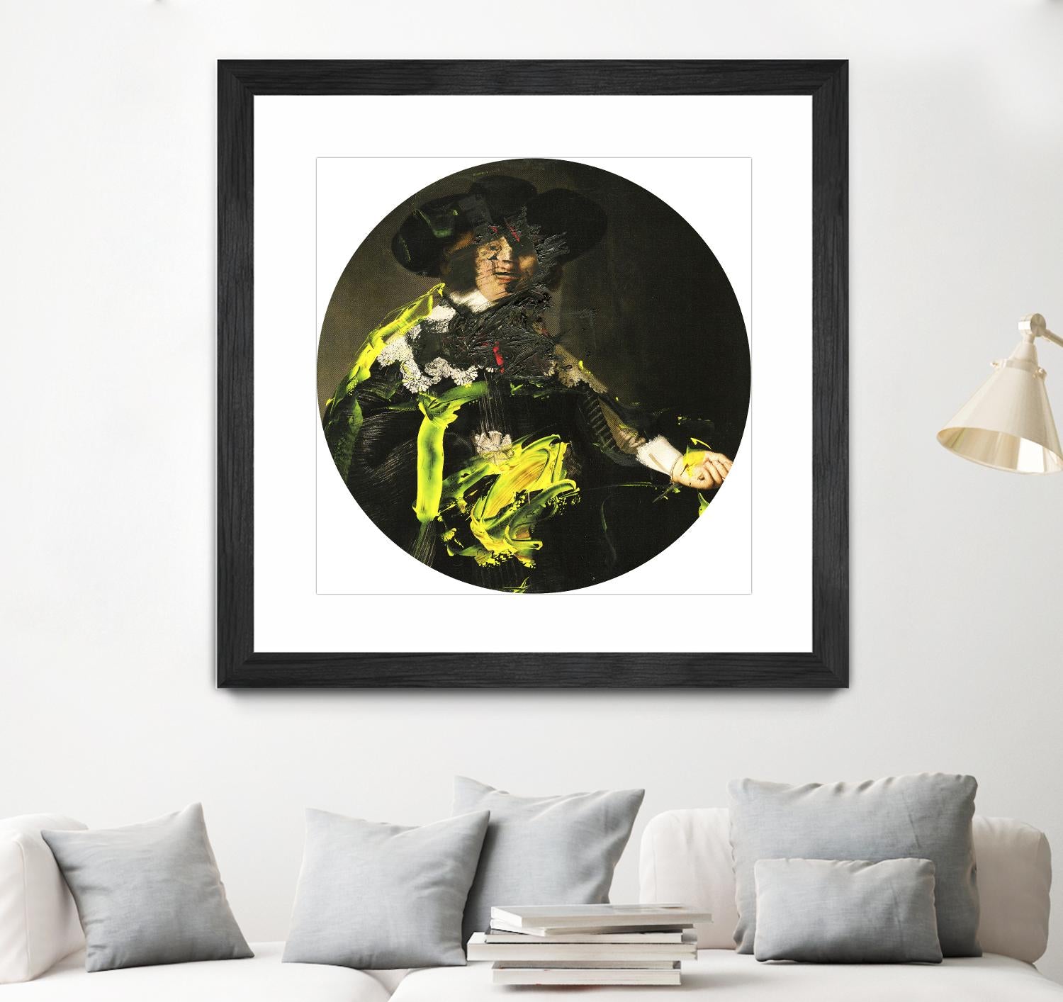 Yellow Vanguard I by PI Studio on GIANT ART - brown contemporary