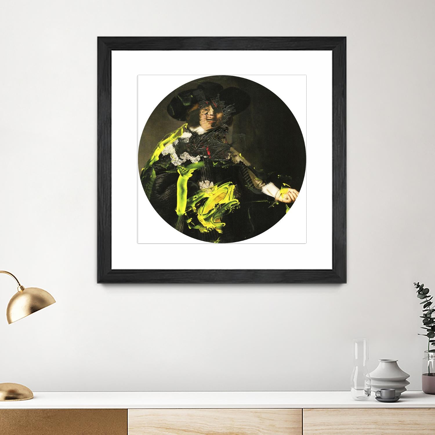 Yellow Vanguard I by PI Studio on GIANT ART - brown contemporary