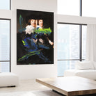 Blue Vanguard II by PI Studio on GIANT ART - blue contemporary