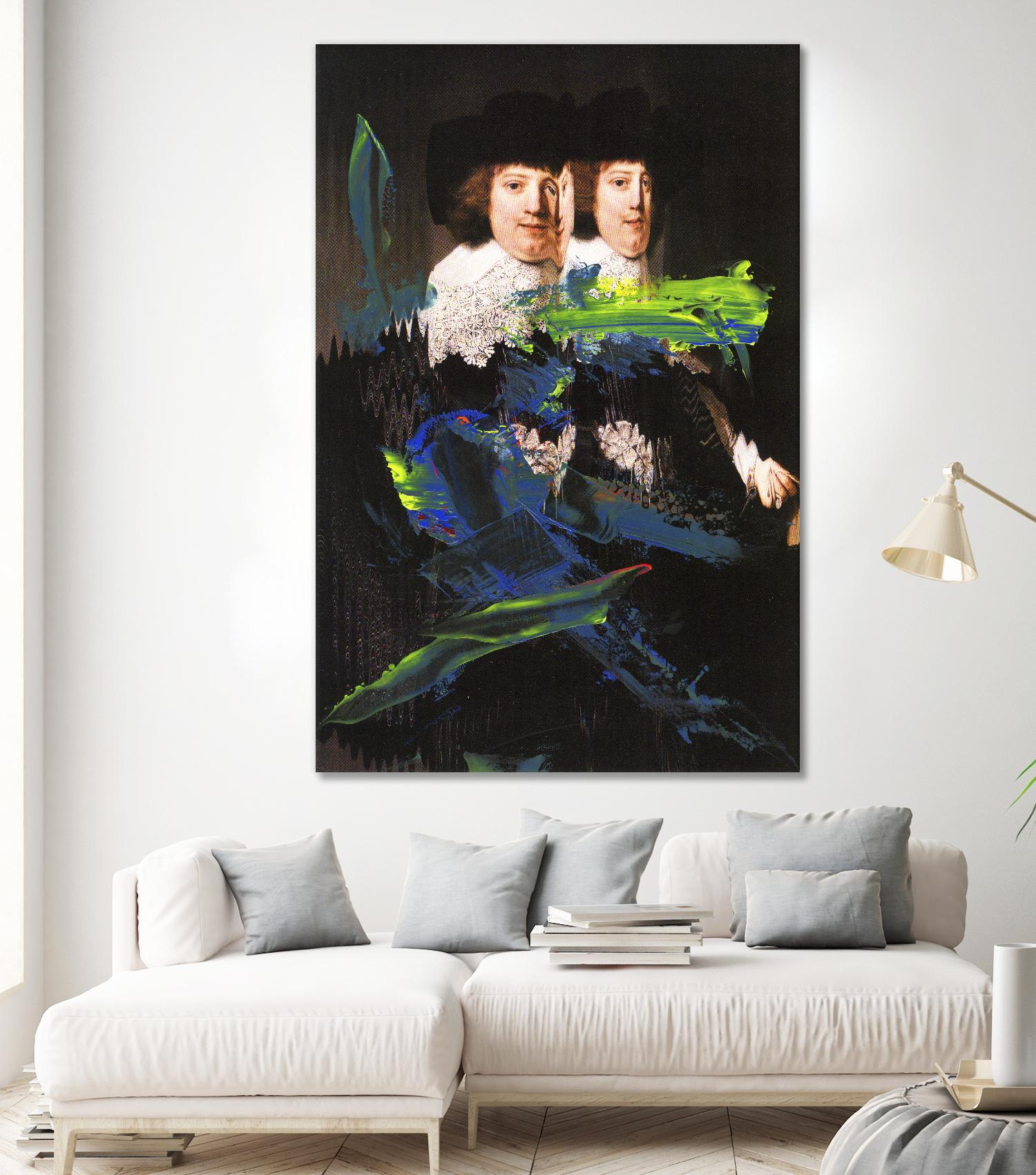 Blue Vanguard II by PI Studio on GIANT ART - blue contemporary