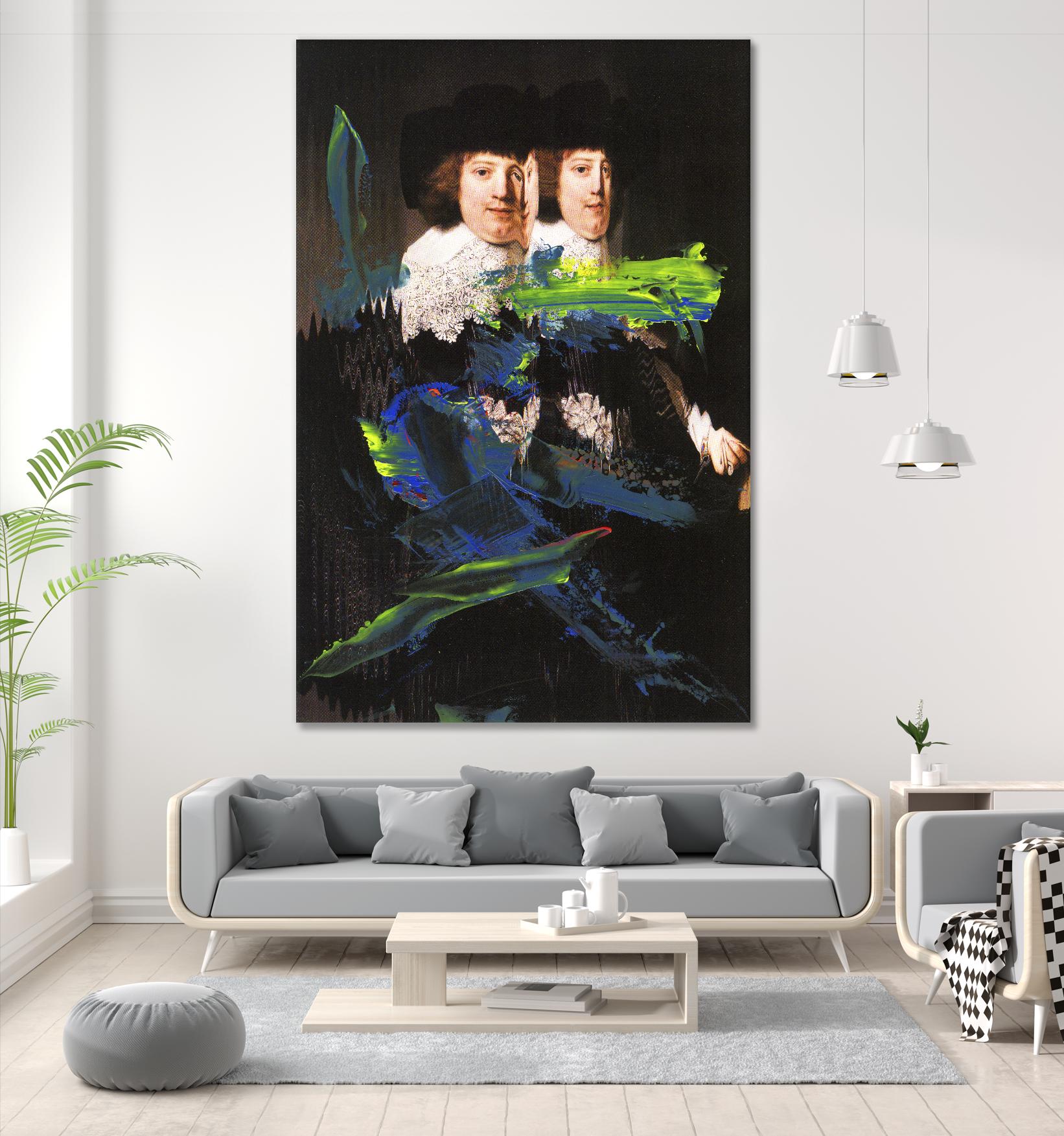 Blue Vanguard II by PI Studio on GIANT ART - blue contemporary