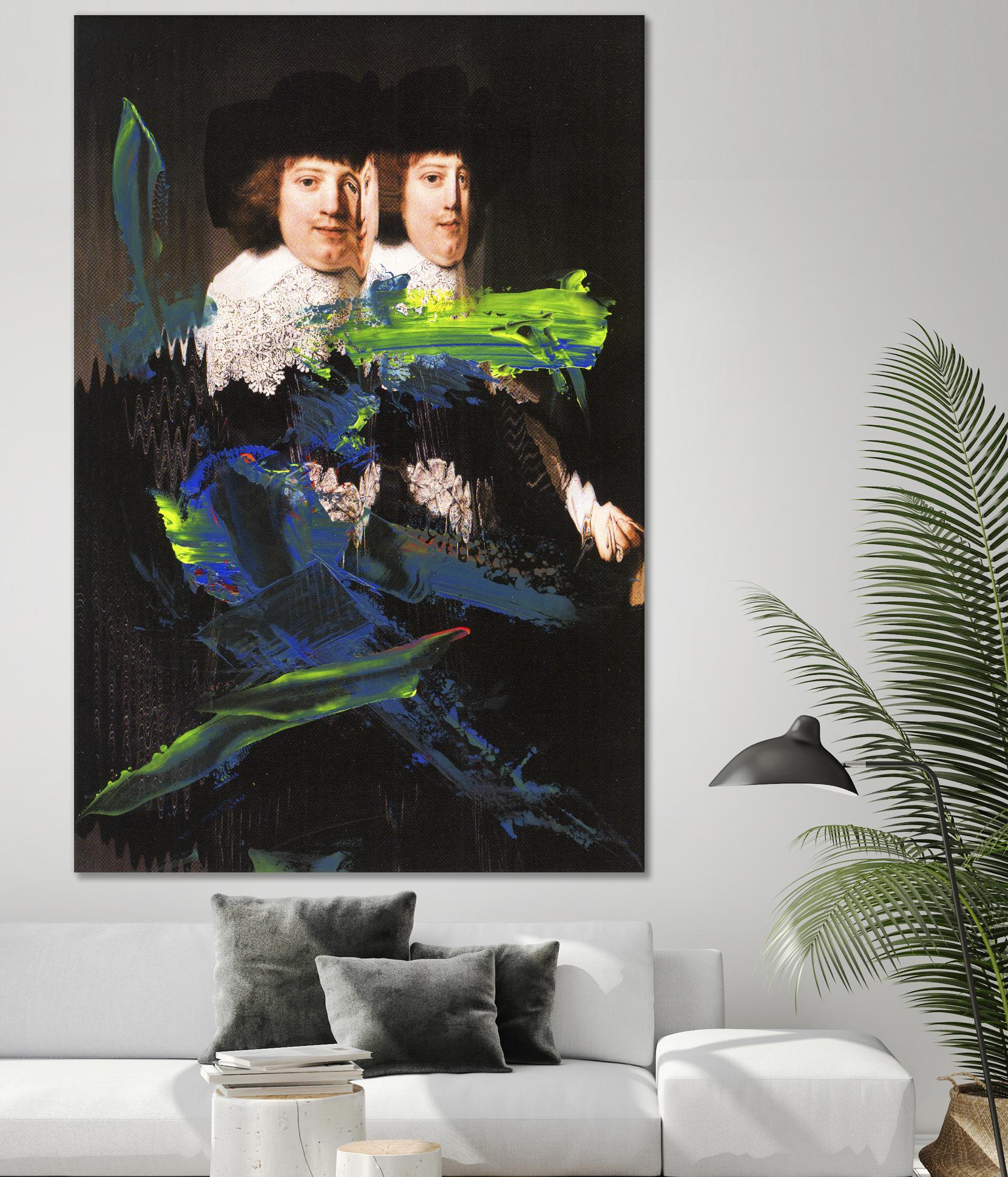 Blue Vanguard II by PI Studio on GIANT ART - blue contemporary