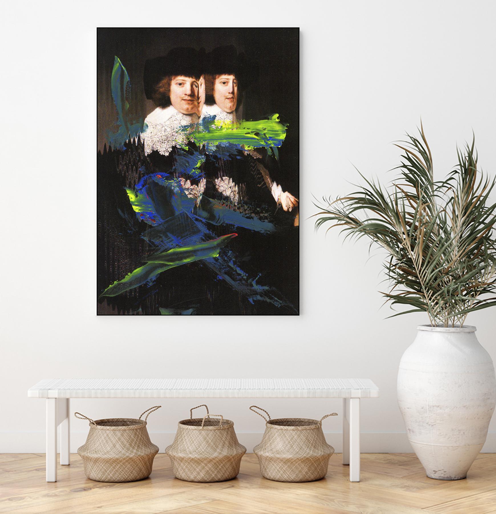 Blue Vanguard II by PI Studio on GIANT ART - blue contemporary