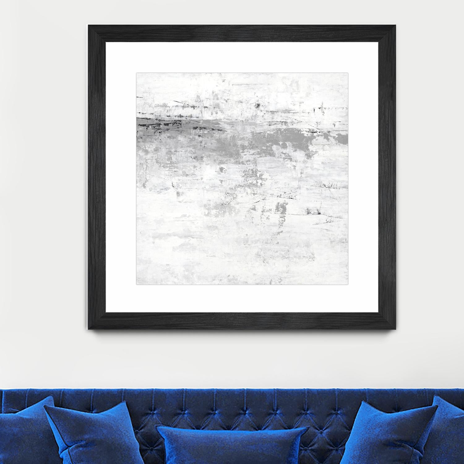 Blizzard I by PI Studio on GIANT ART - grey abstract