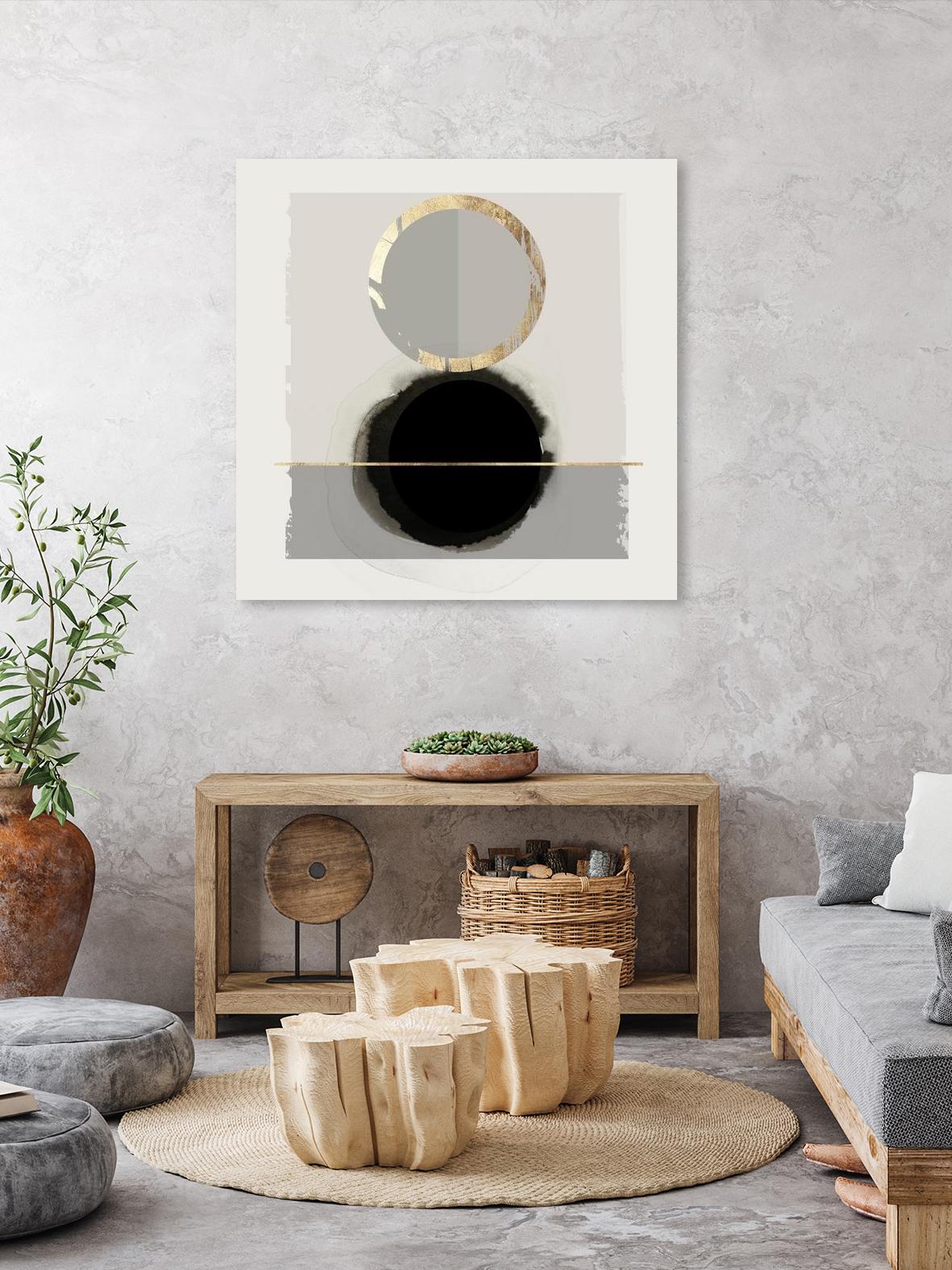 Dream Life Inspired I by PI Studio on GIANT ART - gold watercolour watercoulor