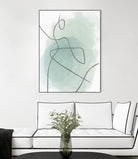 Follow Green II by PI  Studio on GIANT ART - green linear lines