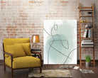 Follow Green II by PI  Studio on GIANT ART - green linear lines