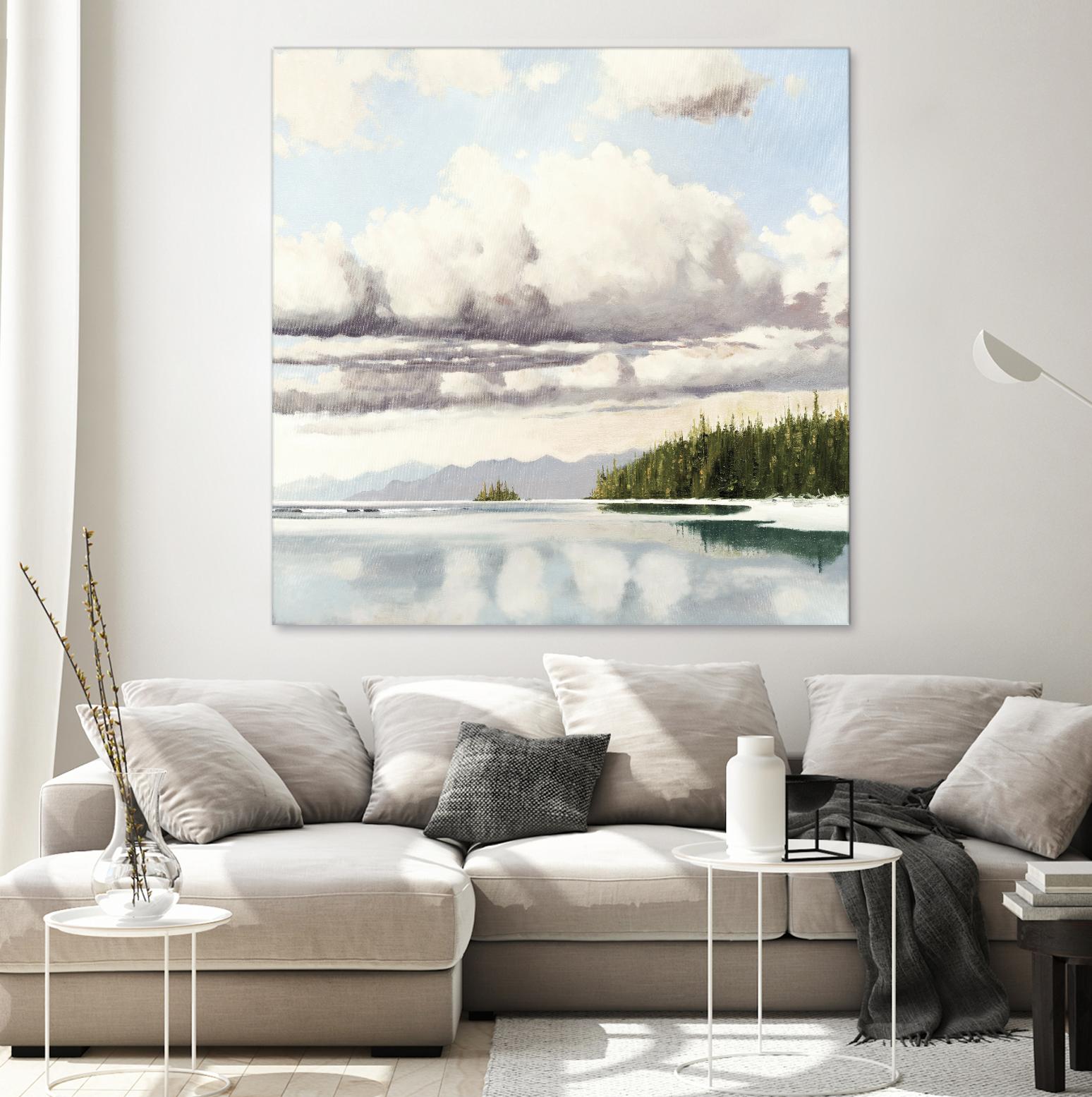The Clearing II by Pieter Molenaar on GIANT ART - green landscape