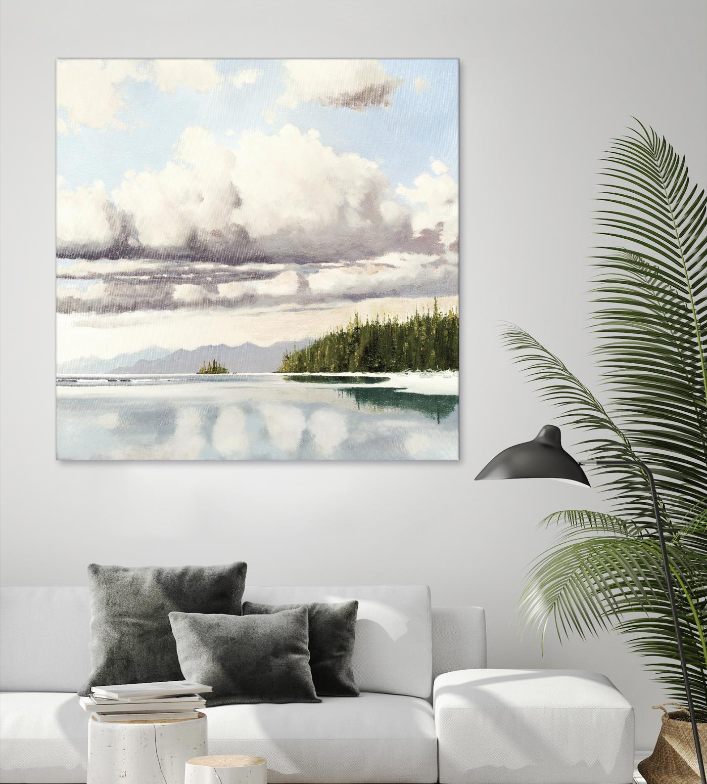 The Clearing II by Pieter Molenaar on GIANT ART - green landscape