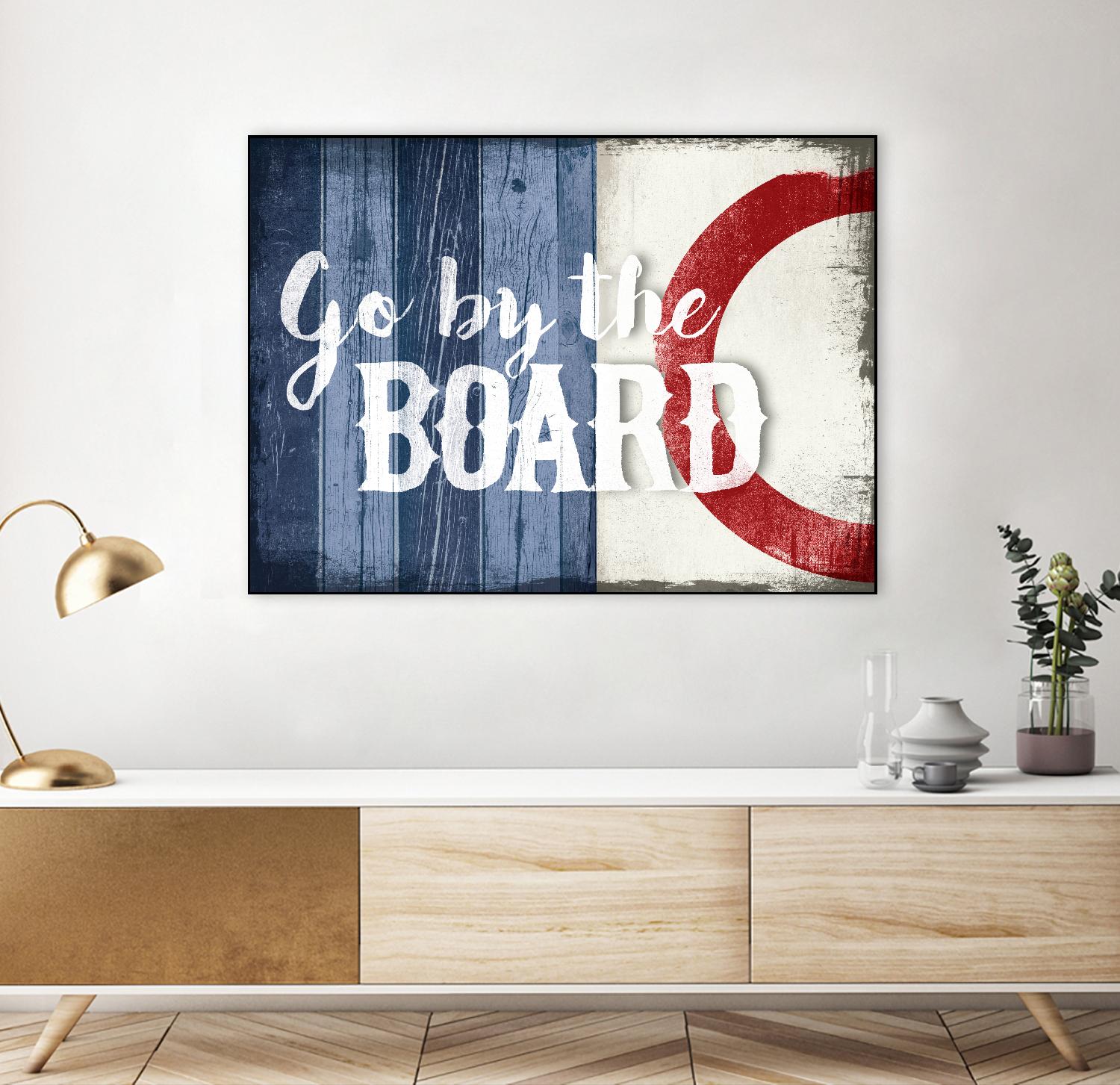 Go to the Board by PI Studio on GIANT ART - red quotes