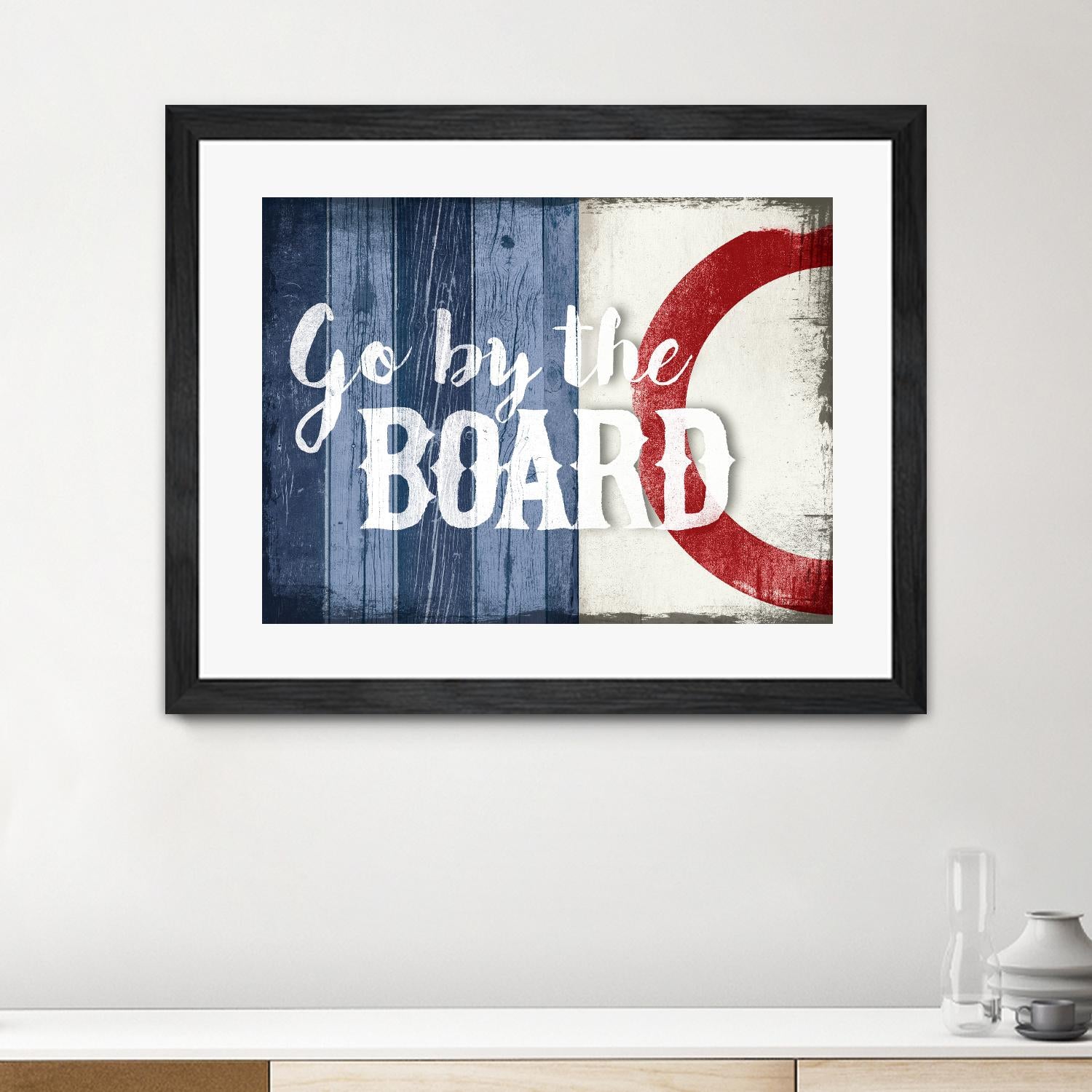 Go to the Board by PI Studio on GIANT ART - red quotes