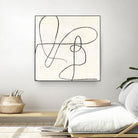 Juxtaposing by Pi Studio on GIANT ART - white linear linear art