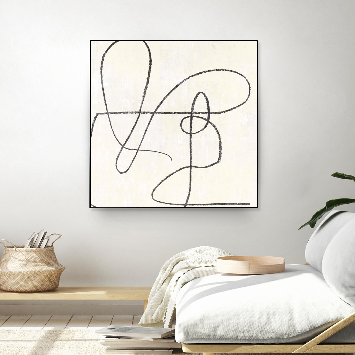 Juxtaposing by Pi Studio on GIANT ART - white linear linear art