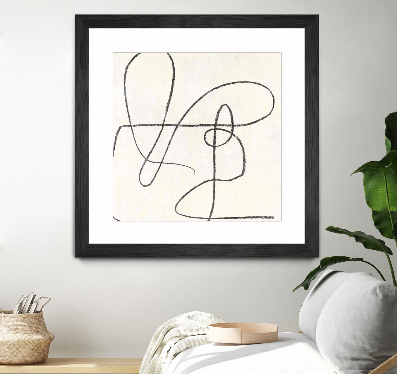 Juxtaposing by Pi Studio on GIANT ART - white linear linear art