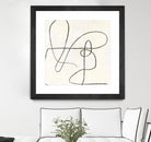 Juxtaposing by Pi Studio on GIANT ART - white linear linear art