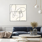 Juxtaposing by Pi Studio on GIANT ART - white linear linear art