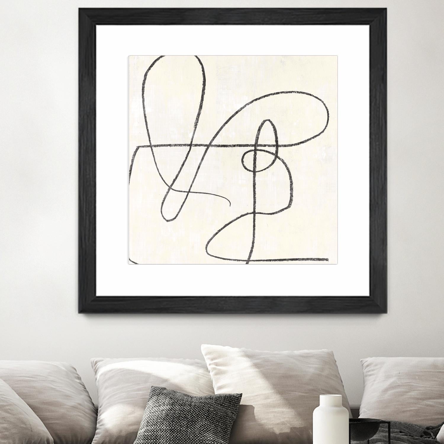 Juxtaposing by Pi Studio on GIANT ART - white linear linear art