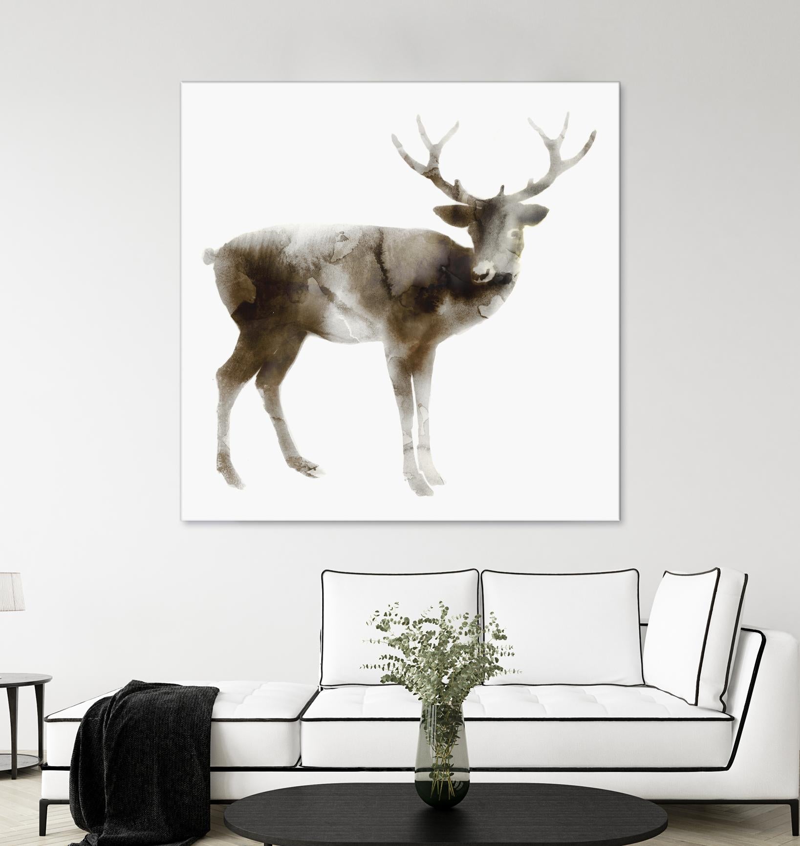 Stag by Edward Selkirk on GIANT ART - brown animals