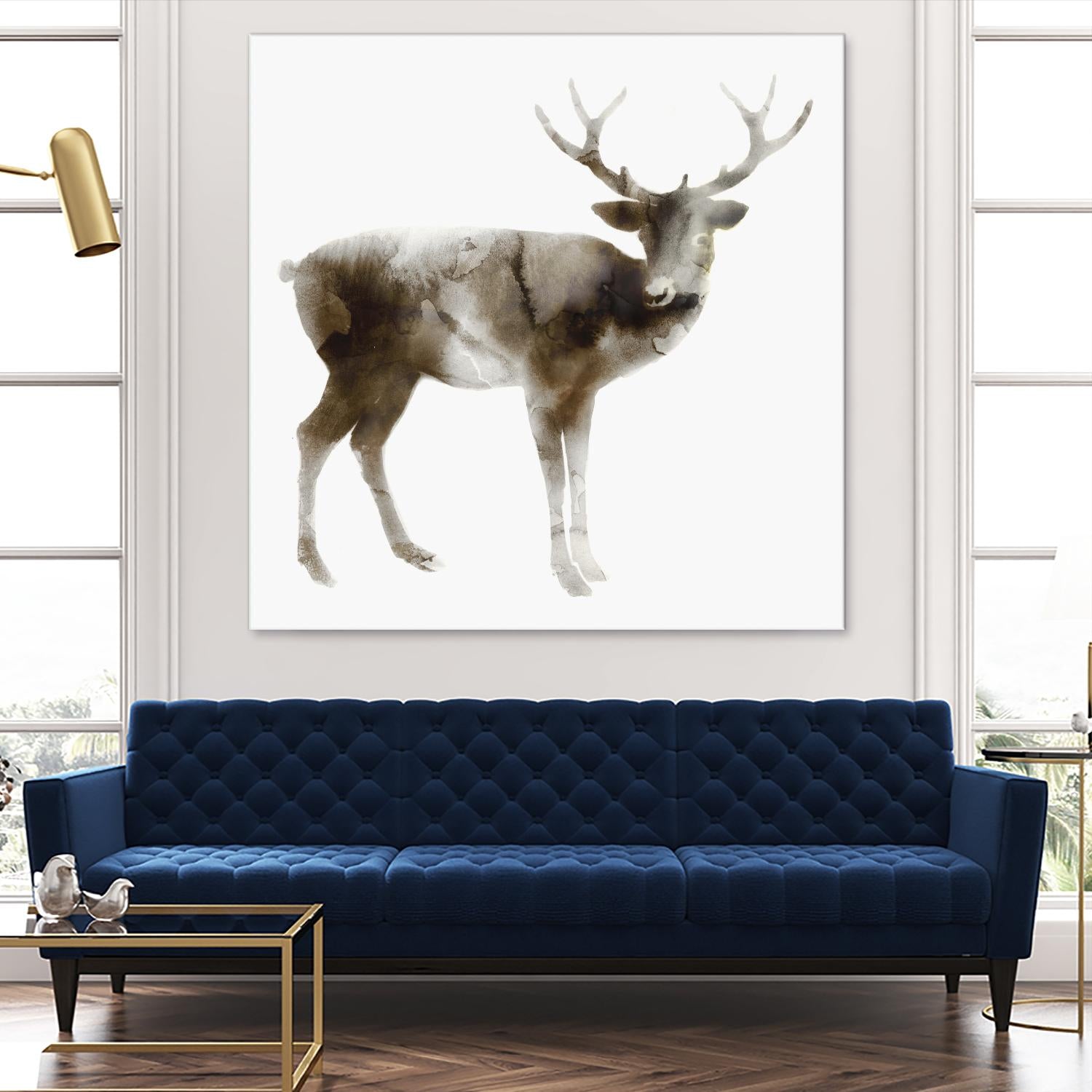 Stag by Edward Selkirk on GIANT ART - brown animals