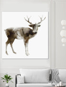 Stag by Edward Selkirk on GIANT ART - brown animals
