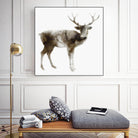 Stag by Edward Selkirk on GIANT ART - brown animals