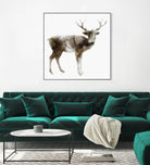Stag by Edward Selkirk on GIANT ART - brown animals