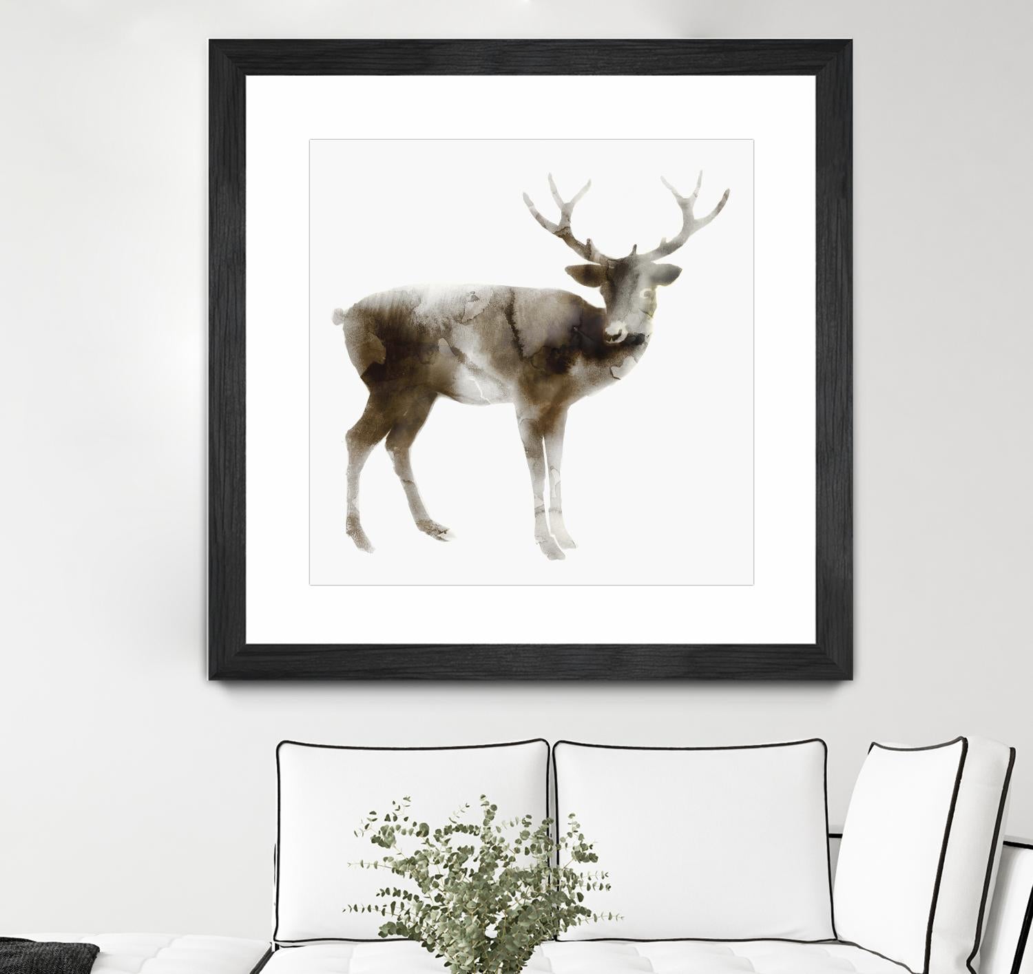 Stag by Edward Selkirk on GIANT ART - brown animals