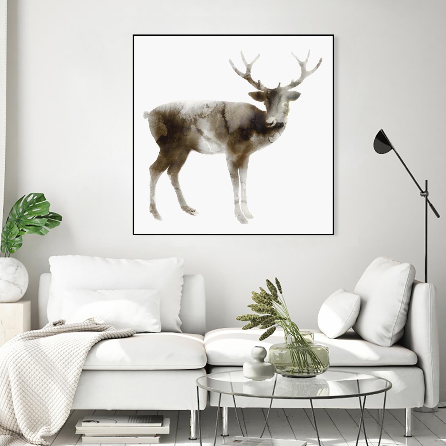 Stag by Edward Selkirk on GIANT ART - brown animals