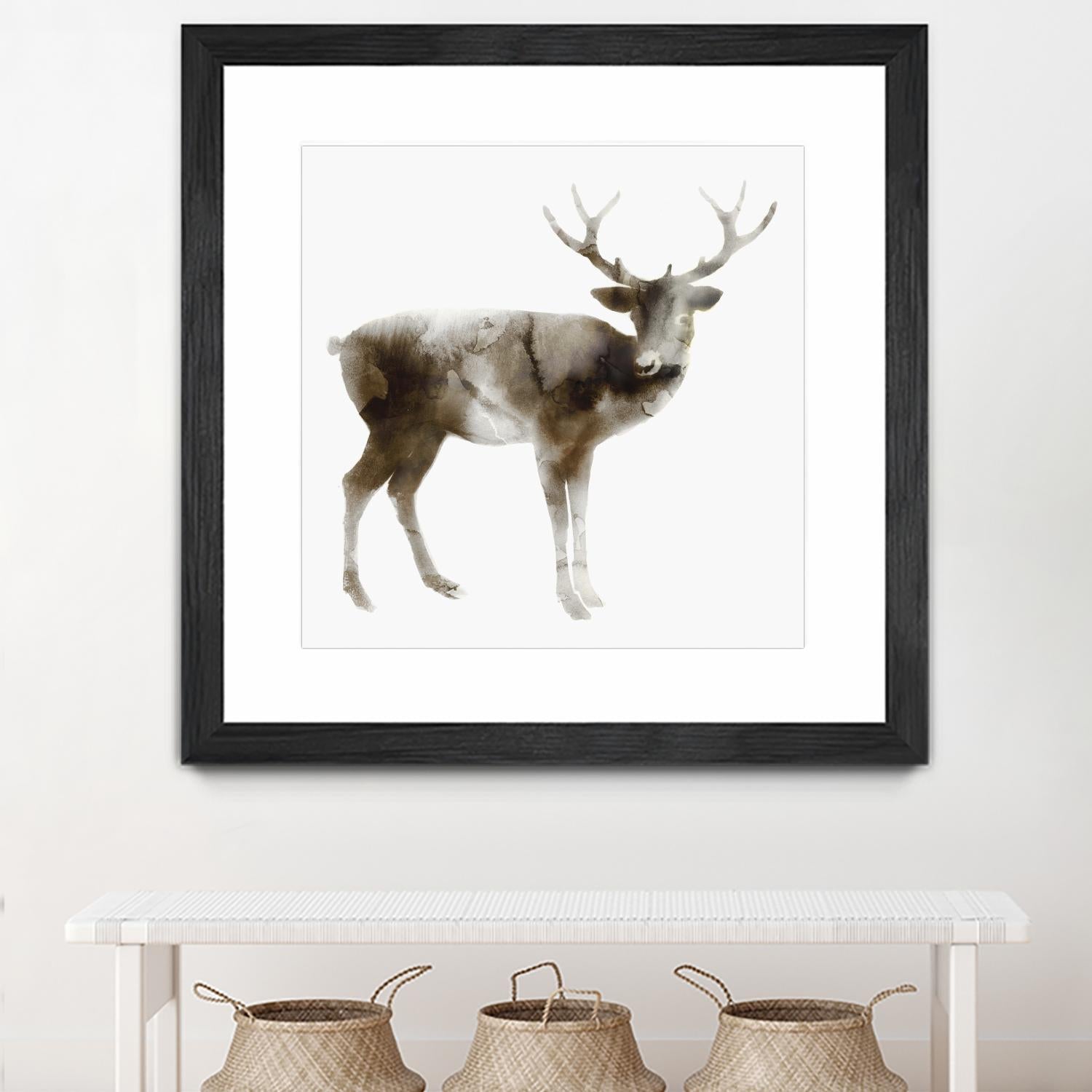 Stag by Edward Selkirk on GIANT ART - brown animals