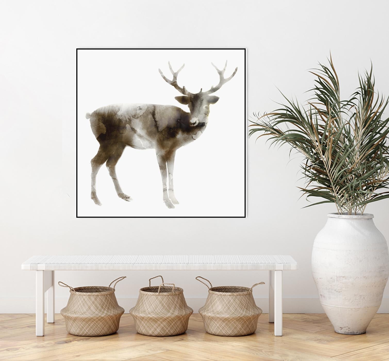 Stag by Edward Selkirk on GIANT ART - brown animals