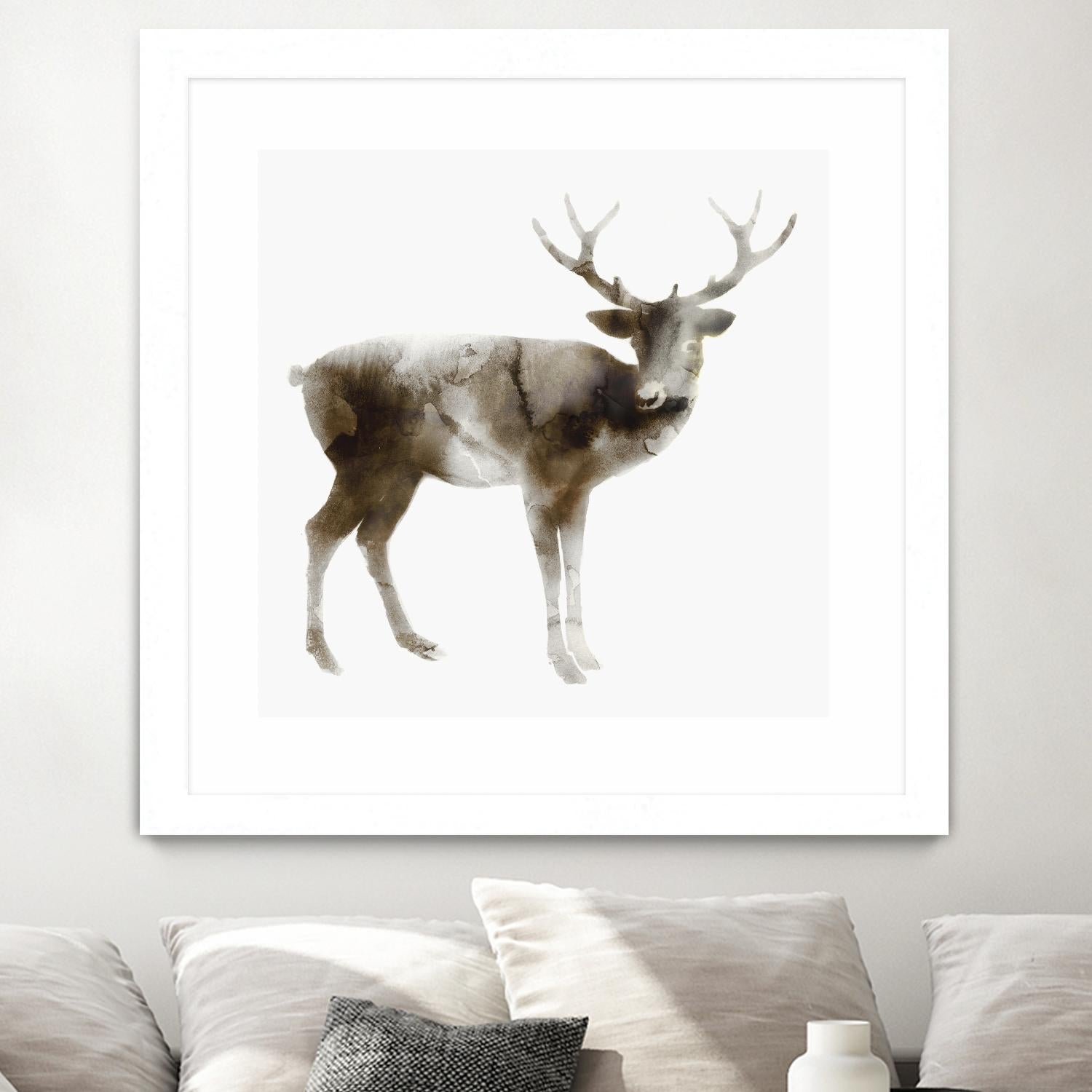 Stag by Edward Selkirk on GIANT ART - brown animals