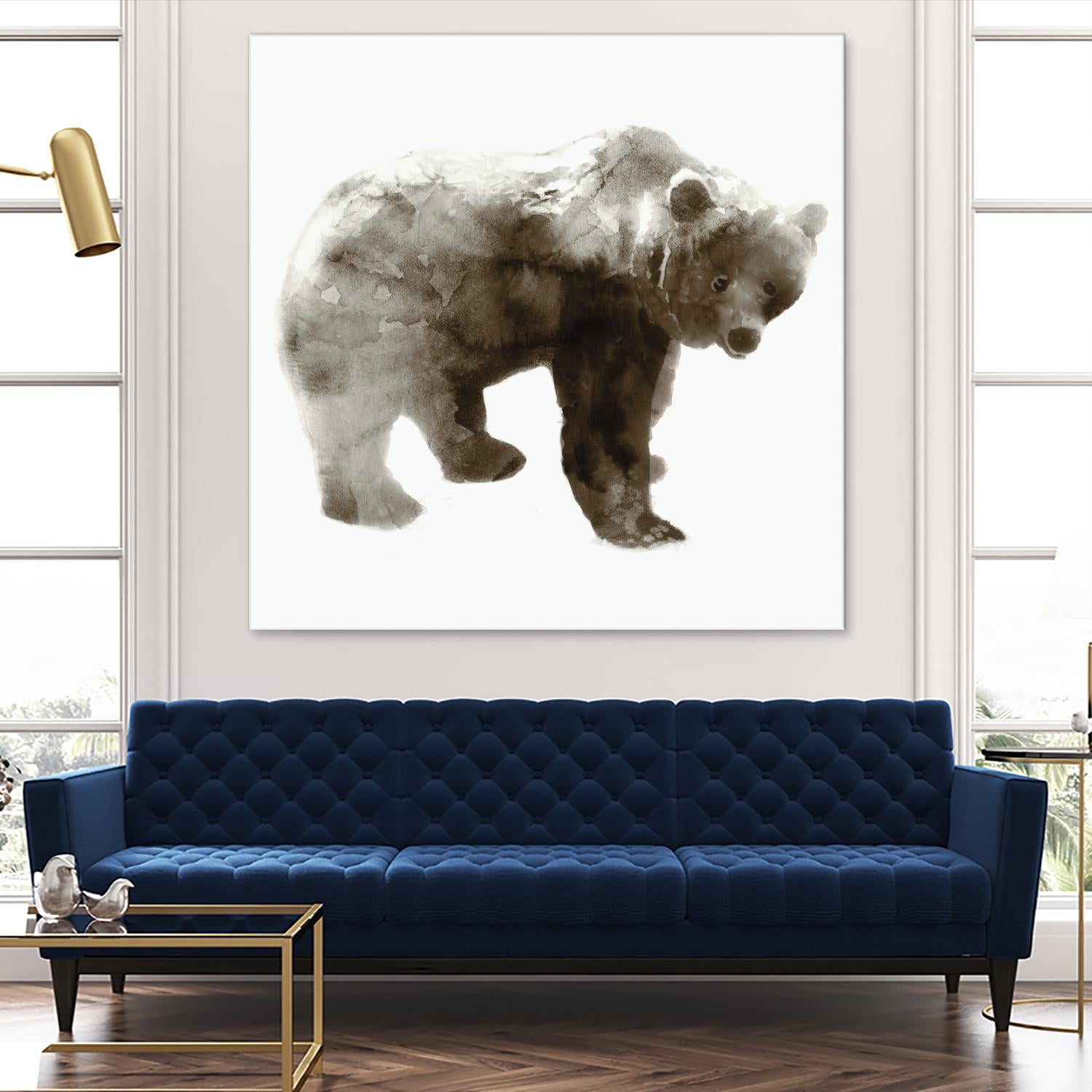 Bear by Edward Selkirk on GIANT ART - brown animals