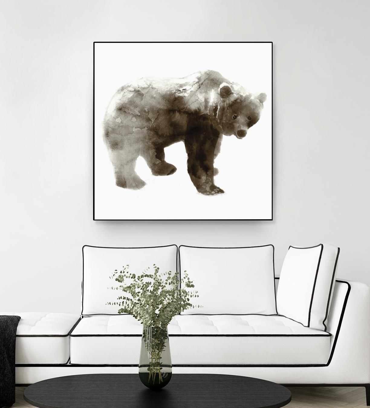 Bear by Edward Selkirk on GIANT ART - brown animals