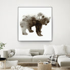 Bear by Edward Selkirk on GIANT ART - brown animals