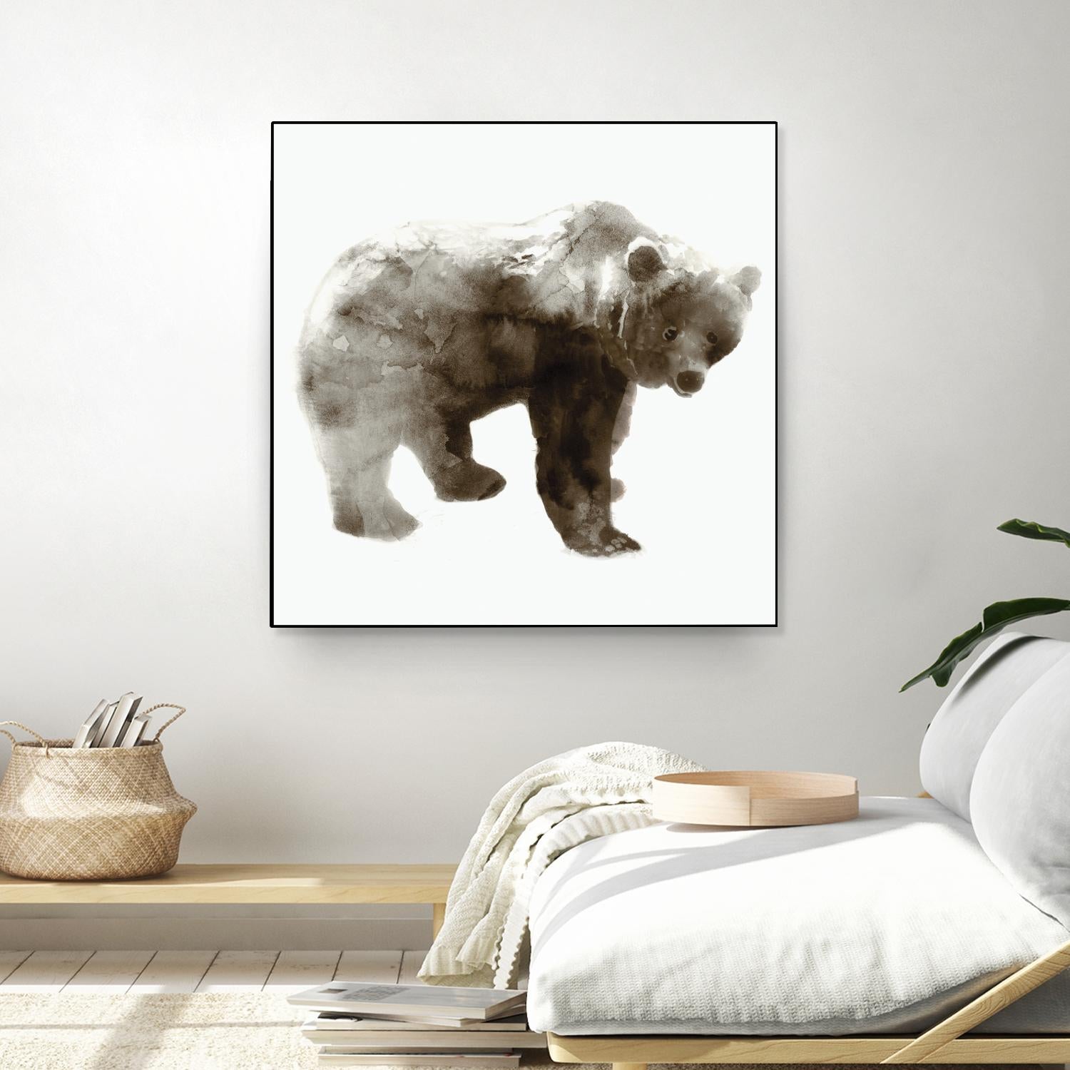 Bear by Edward Selkirk on GIANT ART - brown animals