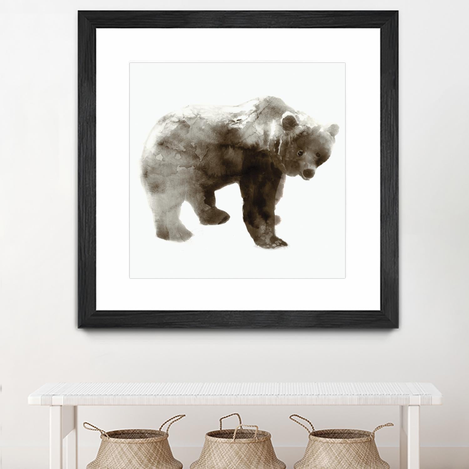 Bear by Edward Selkirk on GIANT ART - brown animals