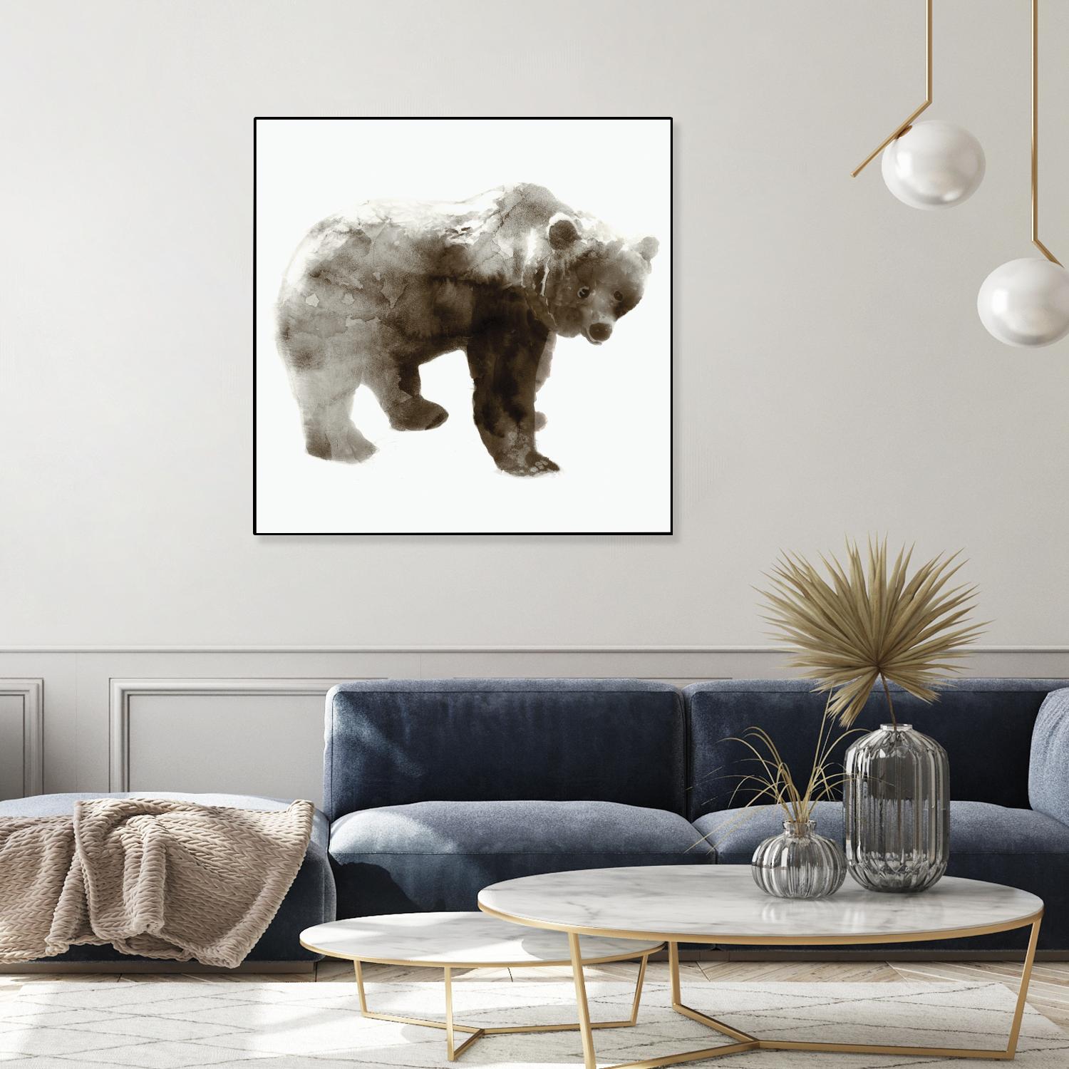 Bear by Edward Selkirk on GIANT ART - brown animals