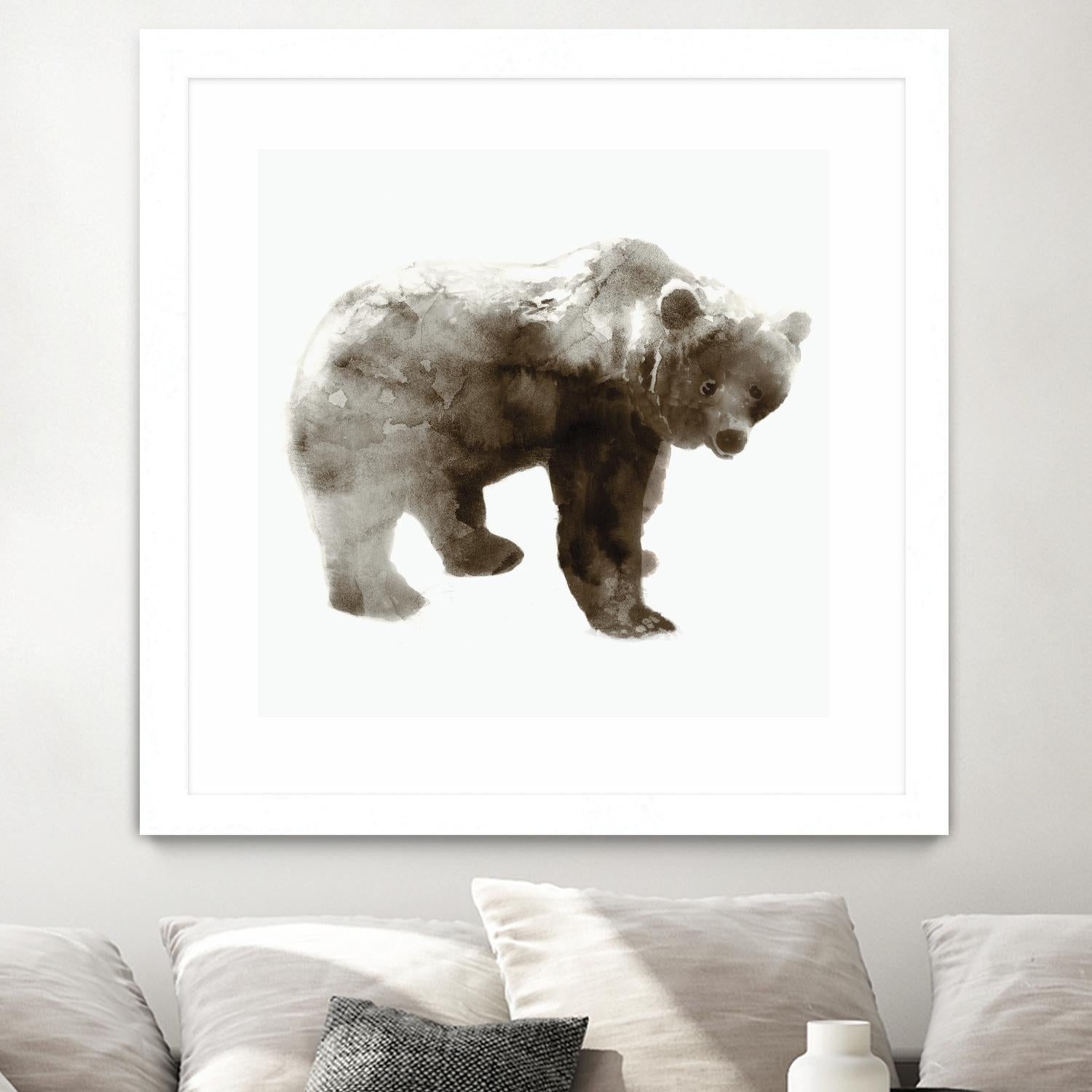 Bear by Edward Selkirk on GIANT ART - brown animals