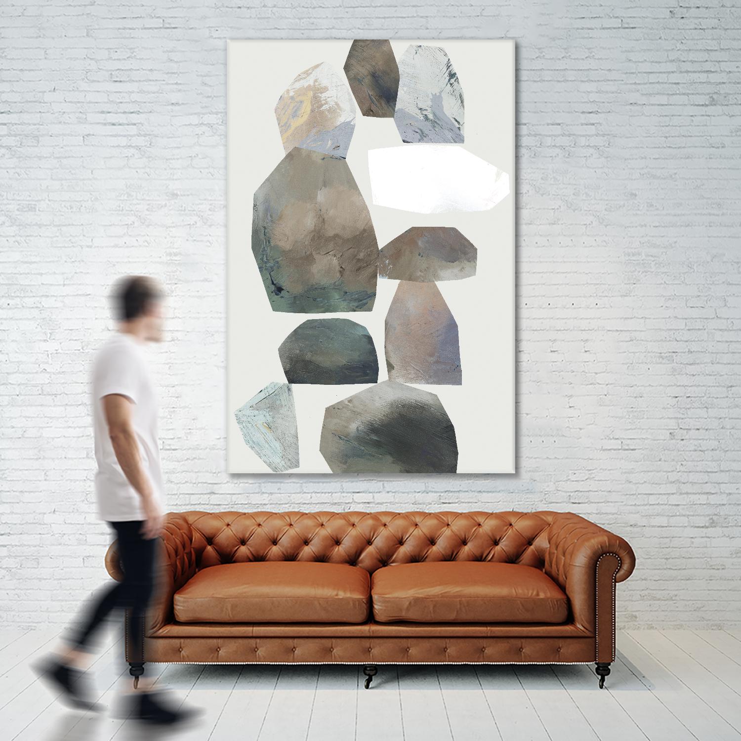 Rocking I by Edward Selkirk on GIANT ART - white abstract