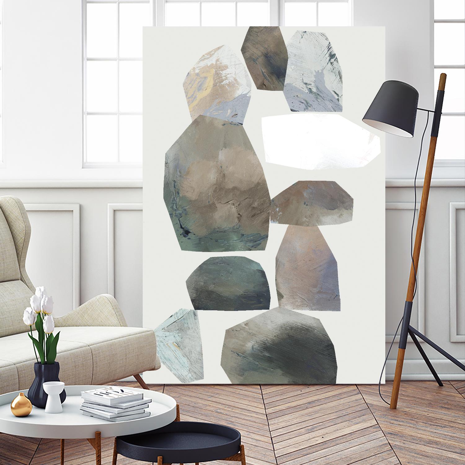 Rocking I by Edward Selkirk on GIANT ART - white abstract