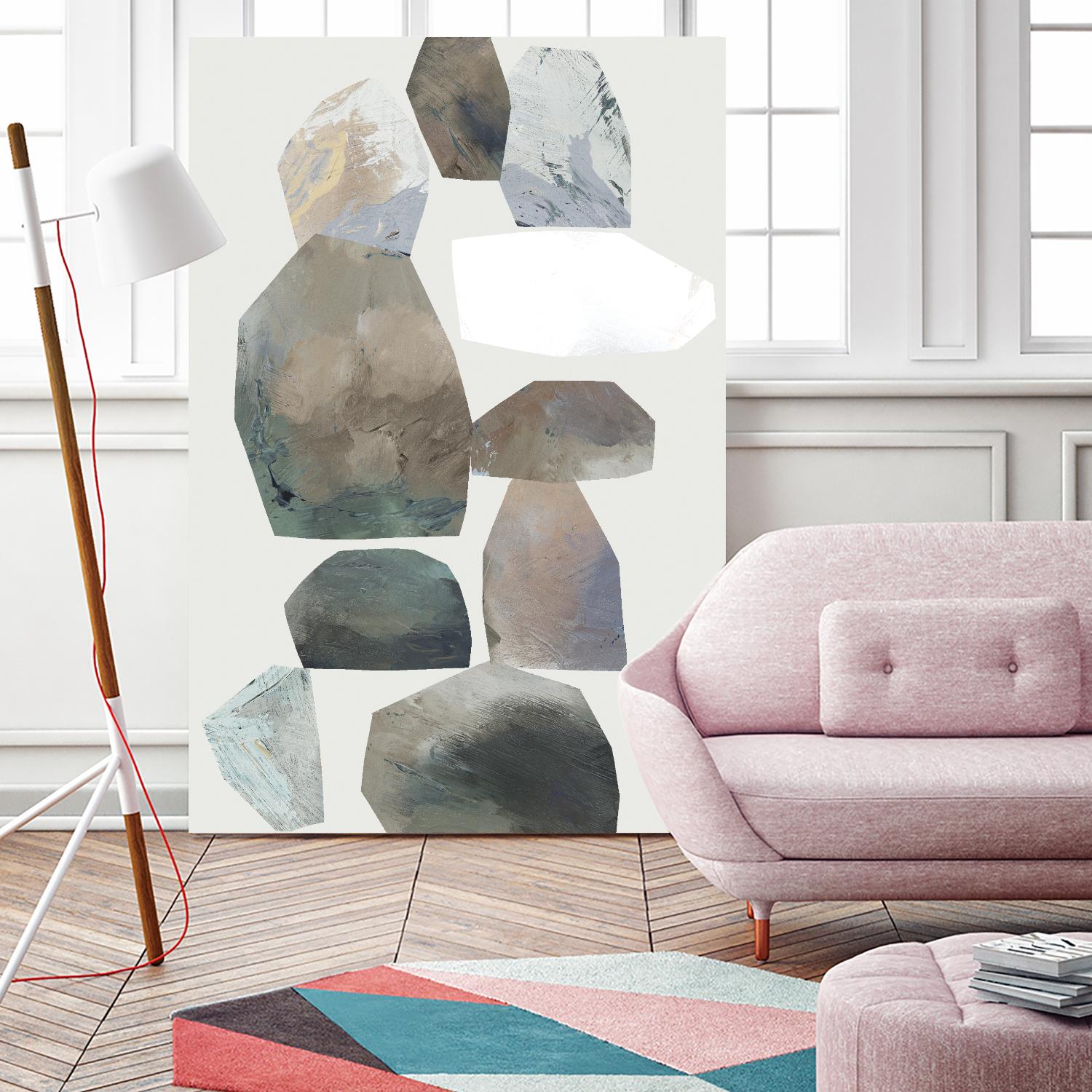 Rocking I by Edward Selkirk on GIANT ART - white abstract