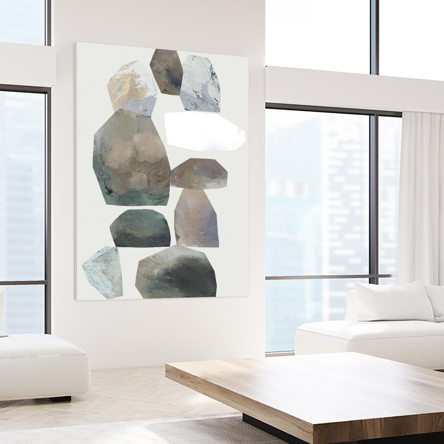 Rocking I by Edward Selkirk on GIANT ART - white abstract