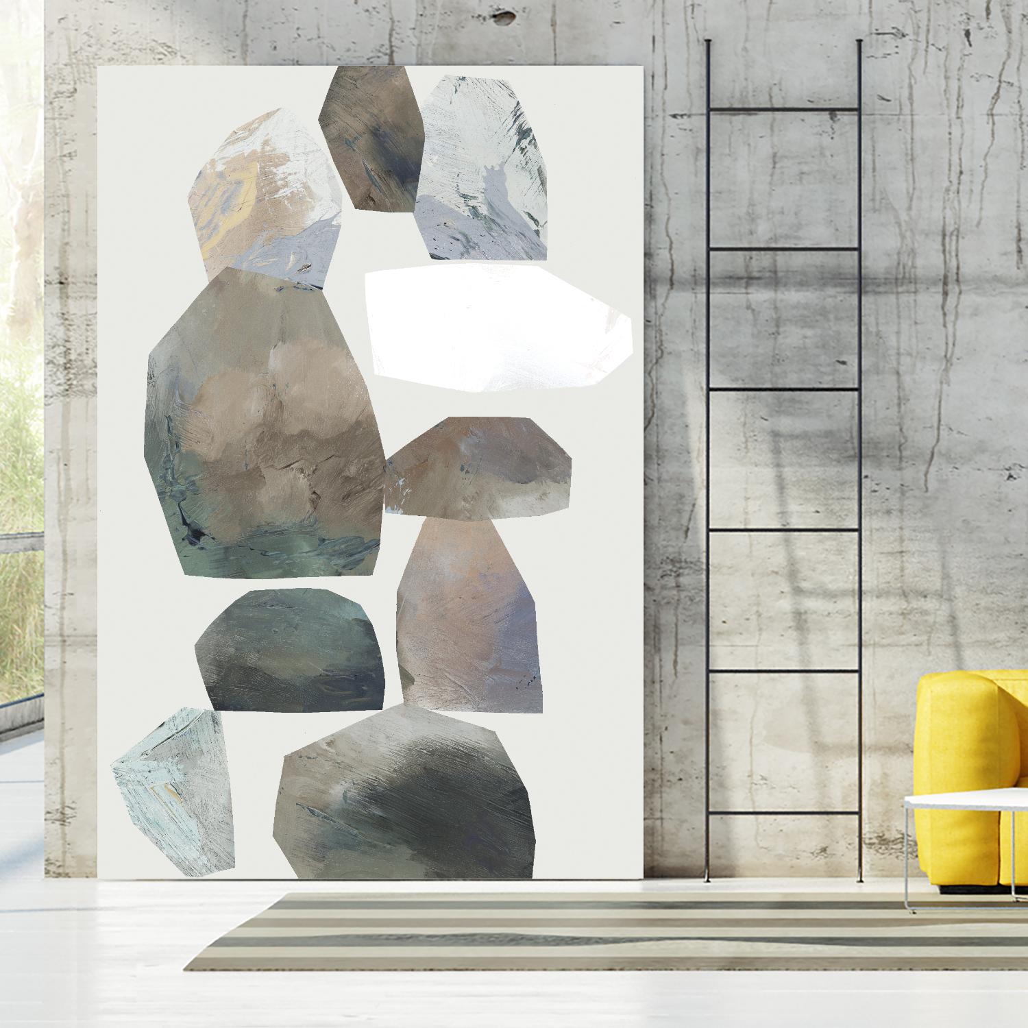 Rocking I by Edward Selkirk on GIANT ART - white abstract