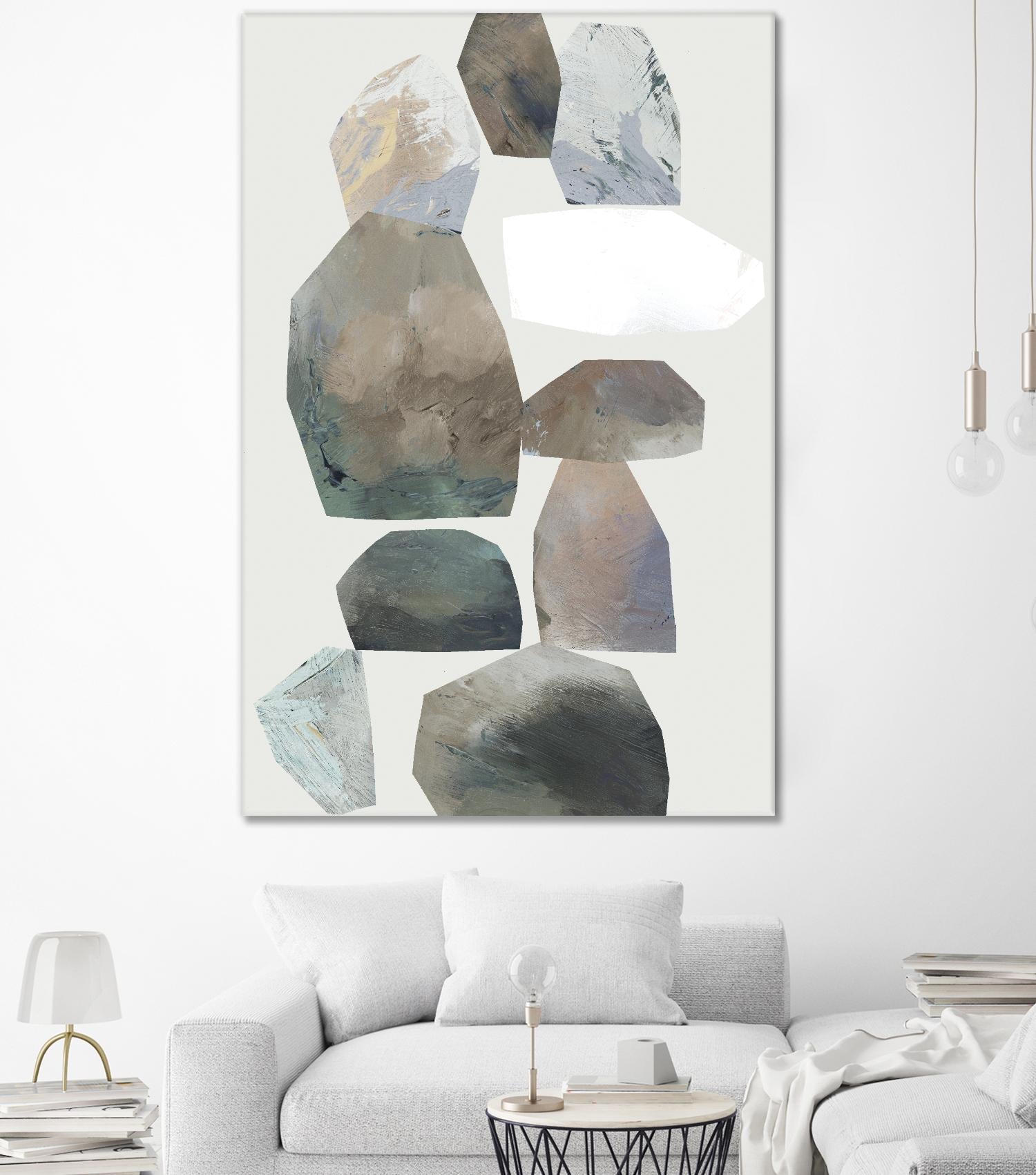 Rocking I by Edward Selkirk on GIANT ART - white abstract