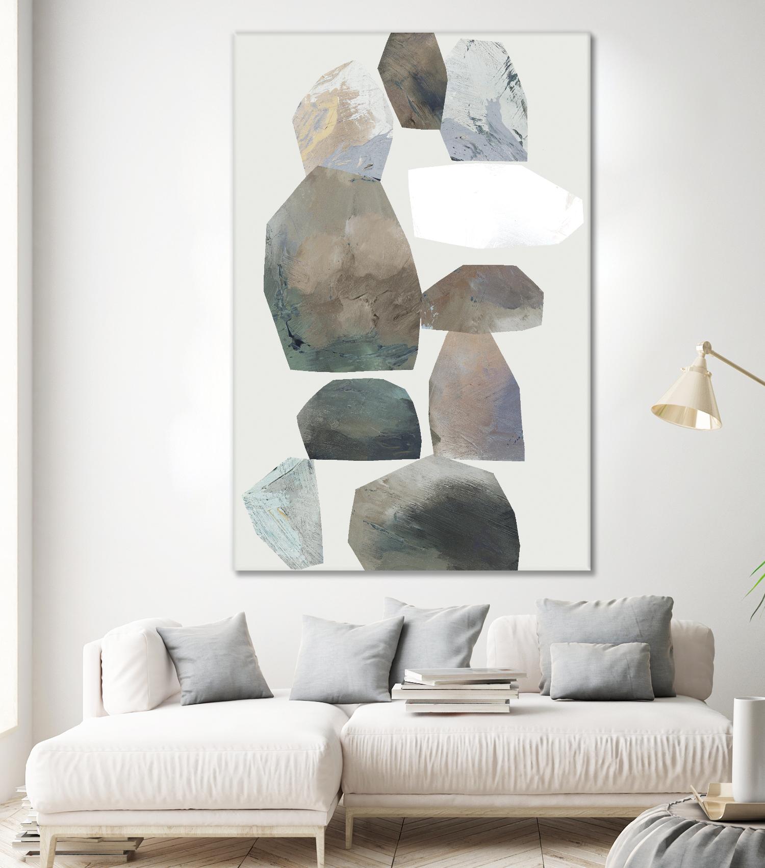 Rocking I by Edward Selkirk on GIANT ART - white abstract