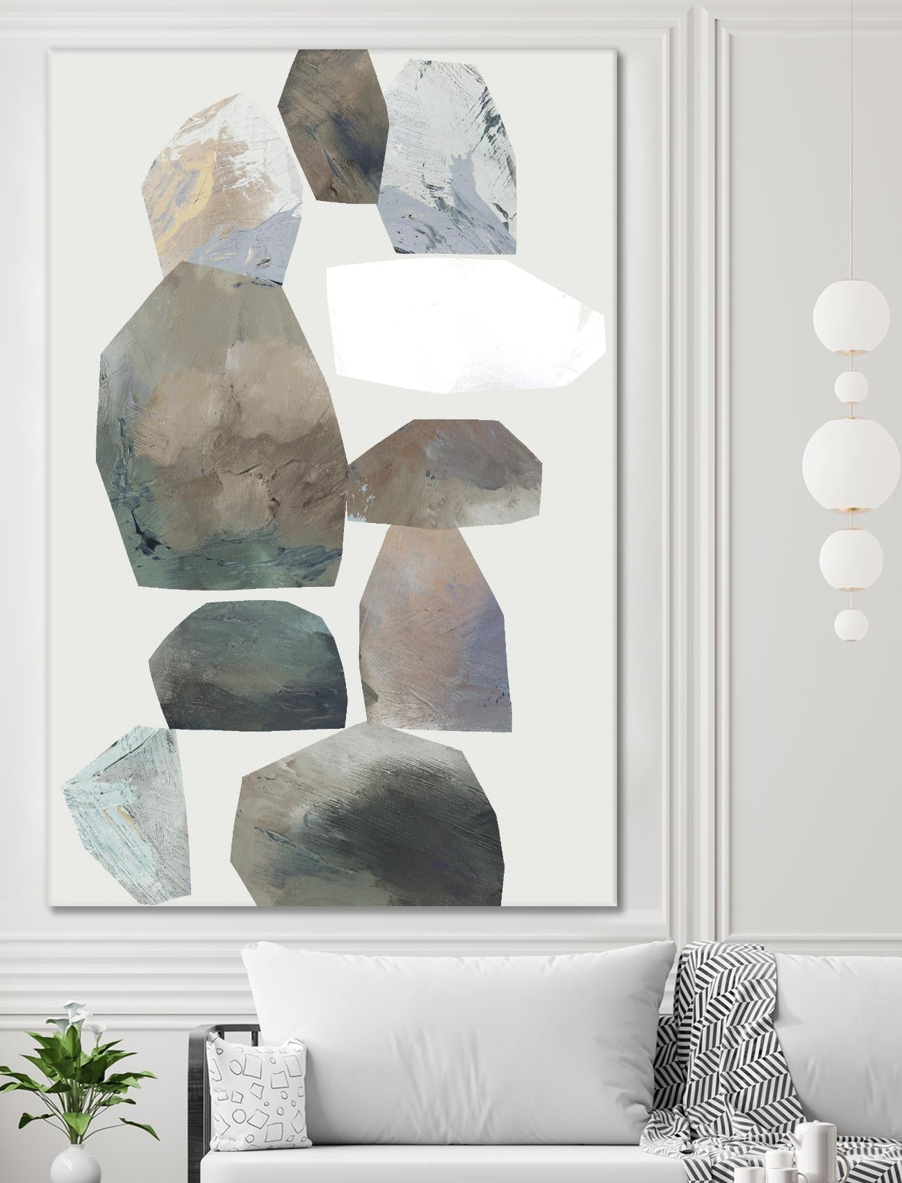 Rocking I by Edward Selkirk on GIANT ART - white abstract