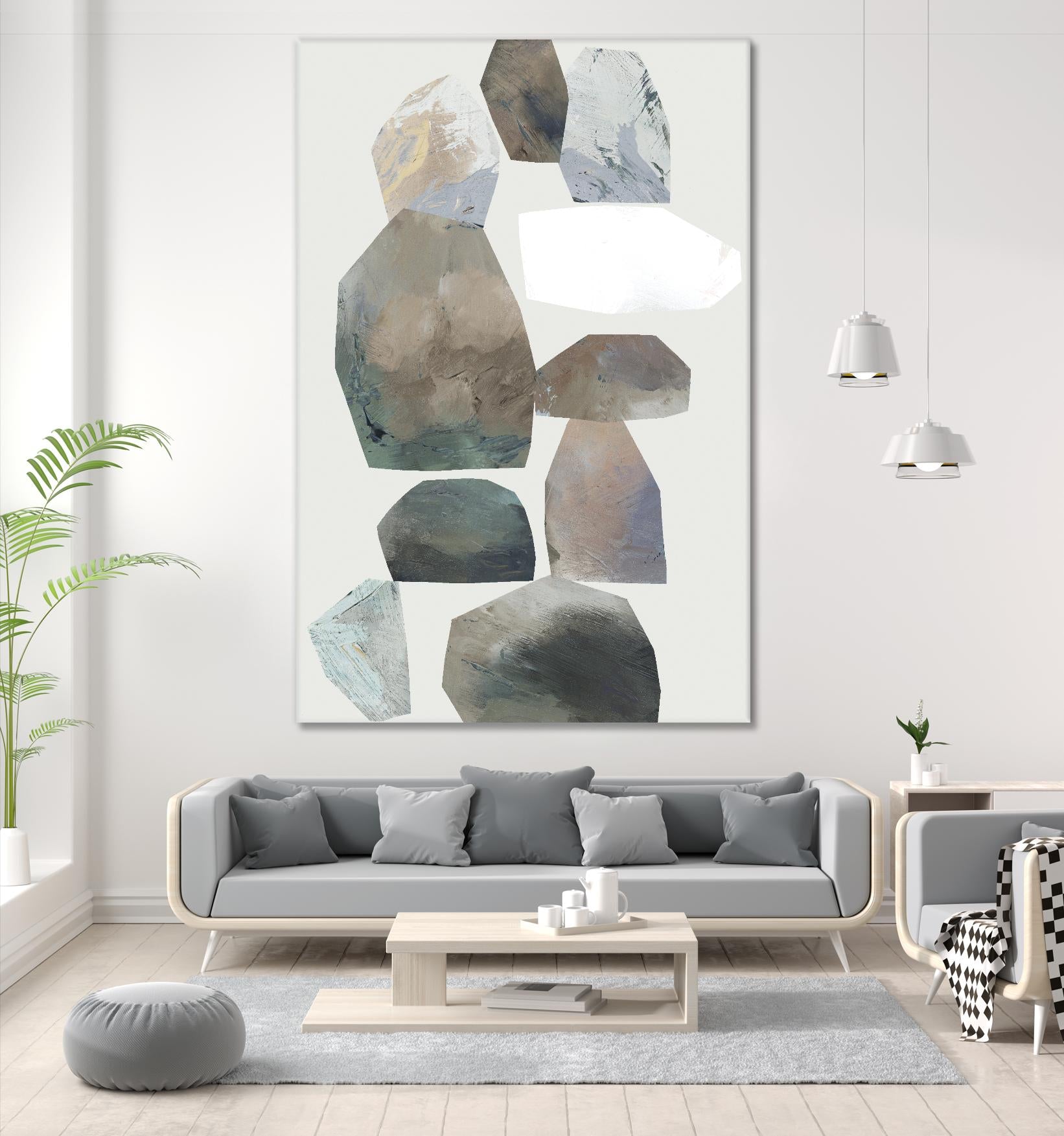 Rocking I by Edward Selkirk on GIANT ART - white abstract