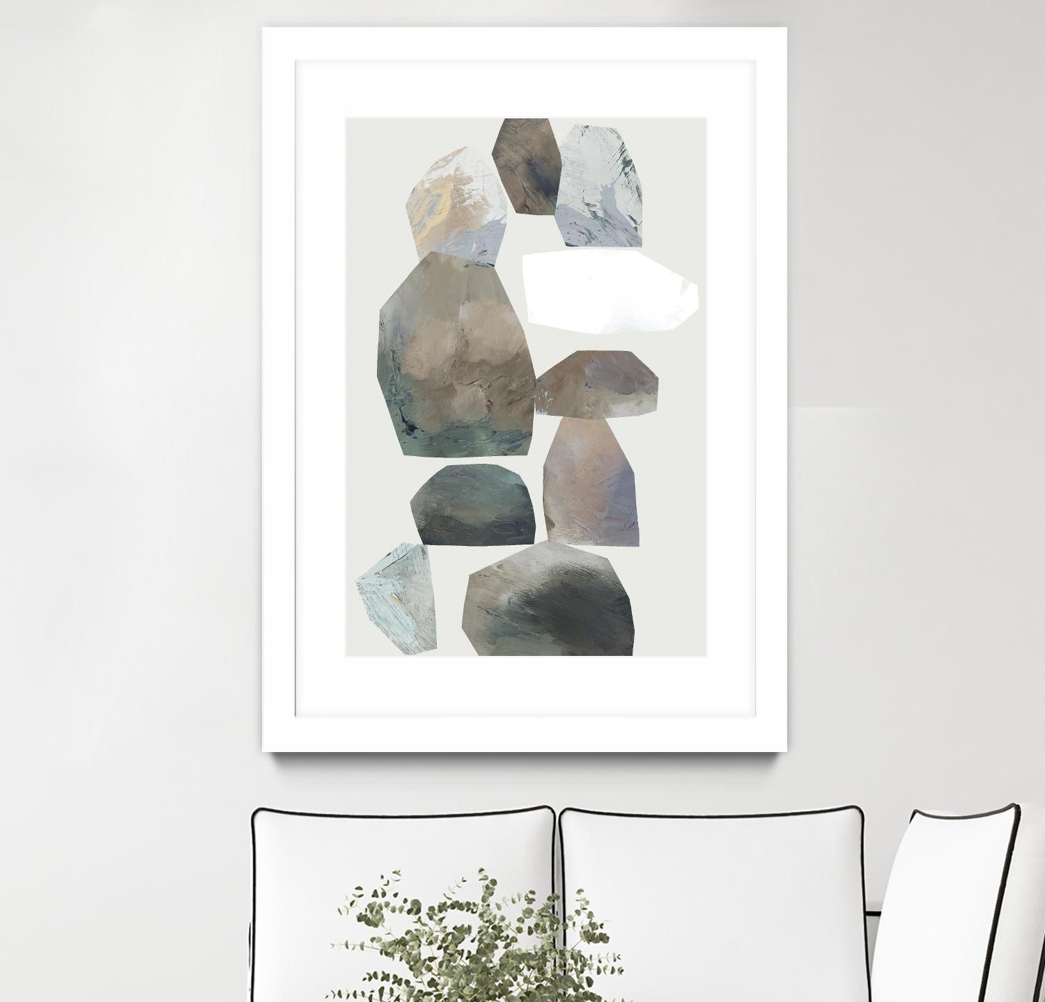 Rocking I by Edward Selkirk on GIANT ART - white abstract